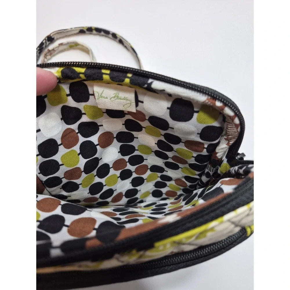 Vera Bradley's Crossbody Purse Mini Hipster‎ Quilted Y2k Baroque Retired Print